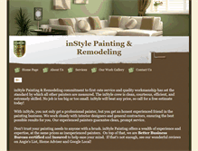 Tablet Screenshot of instyleremodeling.com